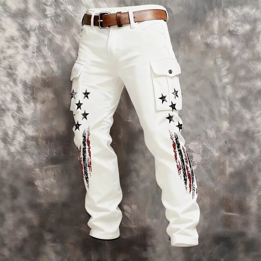 Mens Retro Cargo Pants