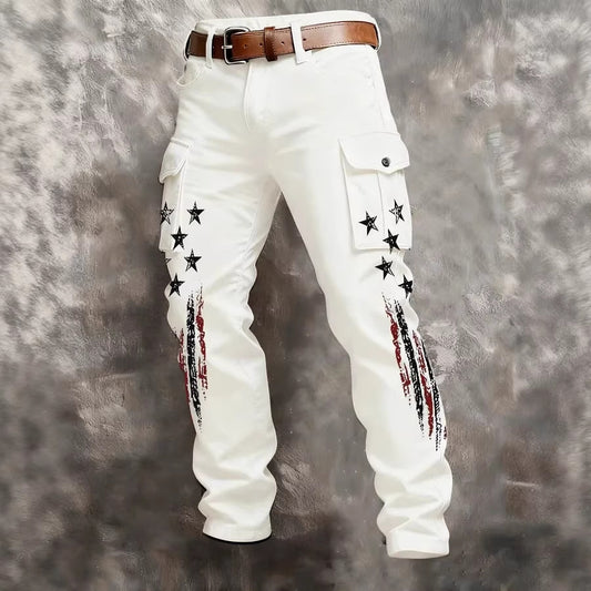 Mens Retro Cargo Pants