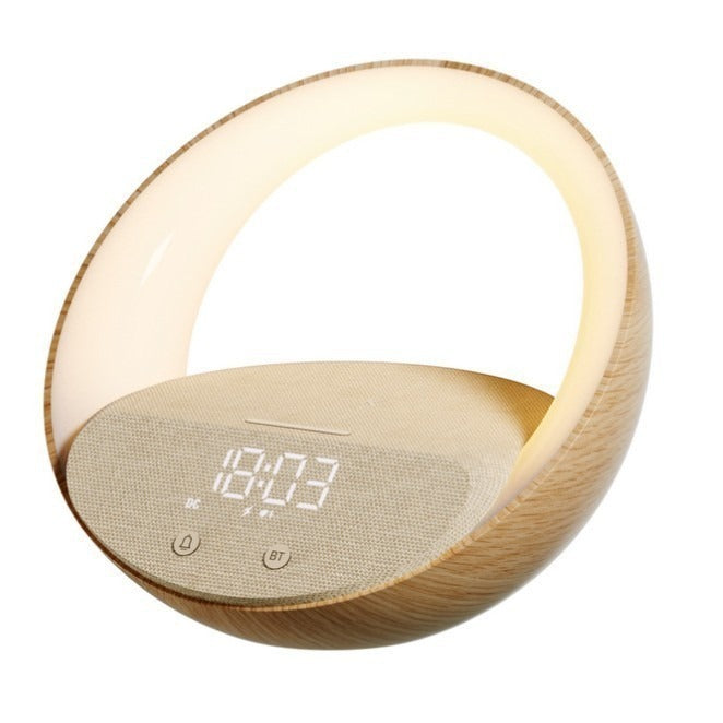 Réveil multifonction avec haut-parleur Bluetooth et fonction lever de soleil