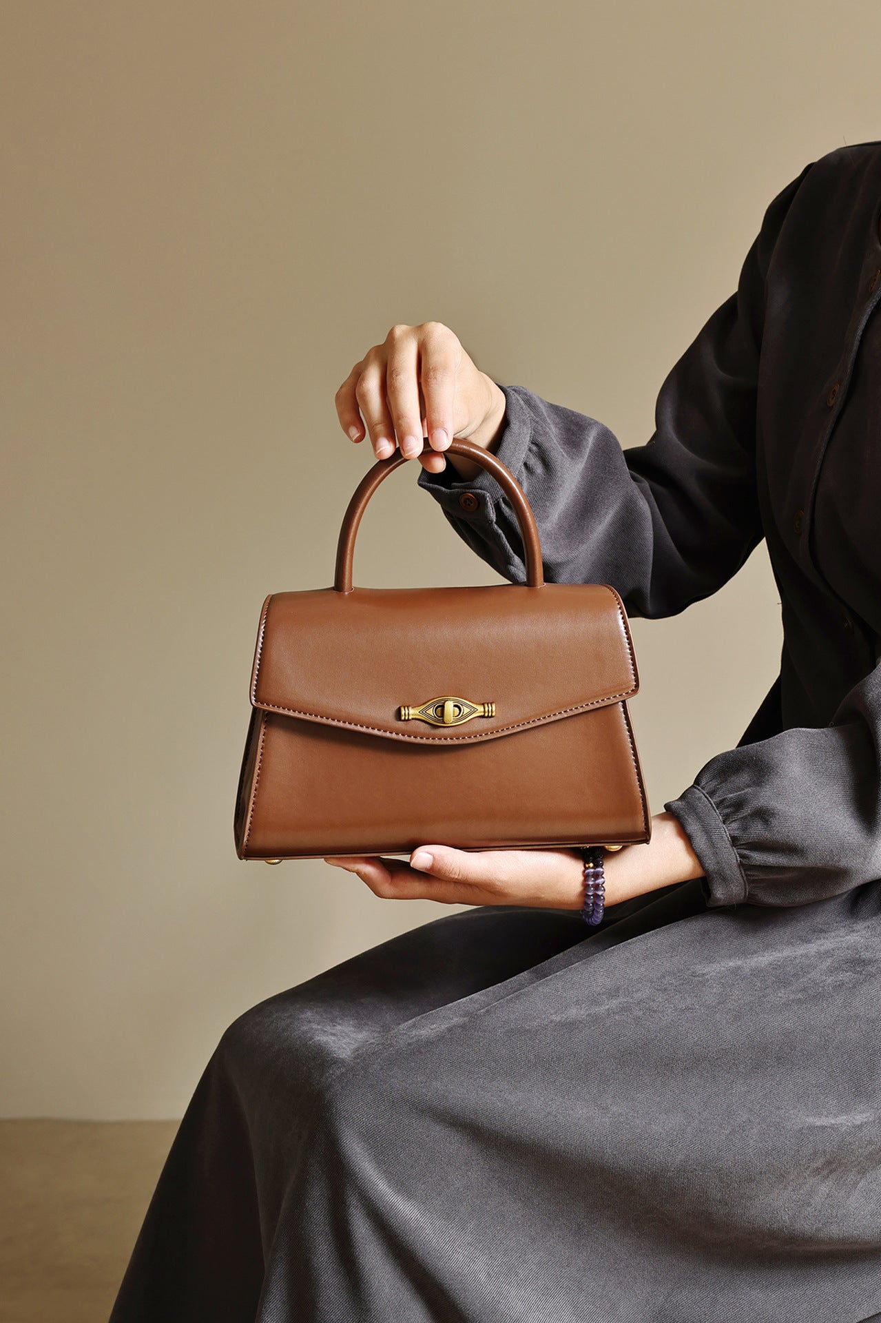 Sac à bandoulière simple, décontracté et polyvalent