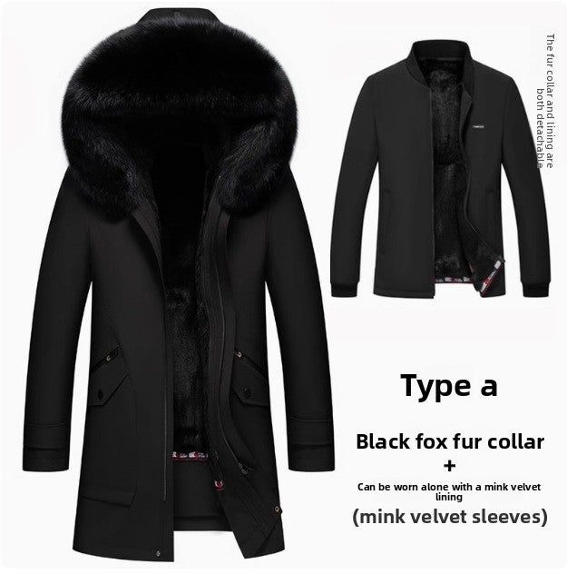 Manteau en fourrure de vison