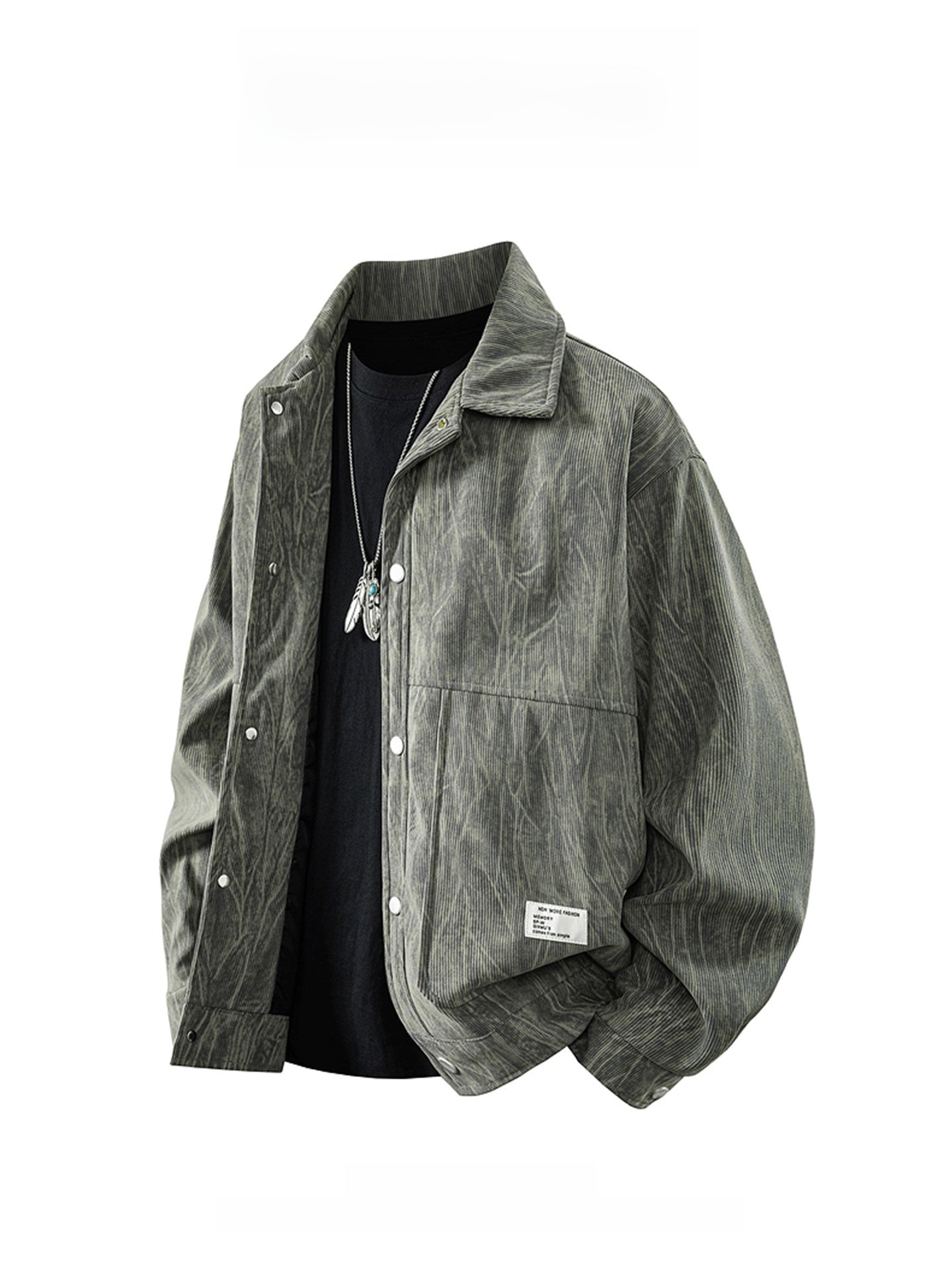 Veste vintage décontractée pour homme