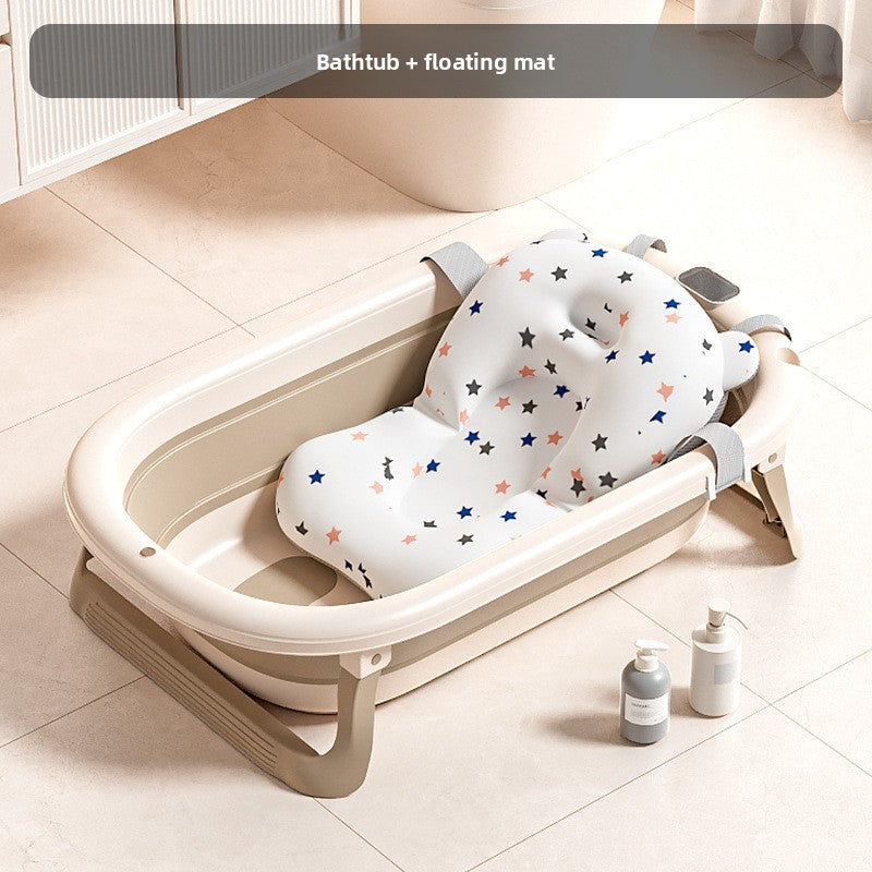 Baignoire pliable pour bébé avec accessoires