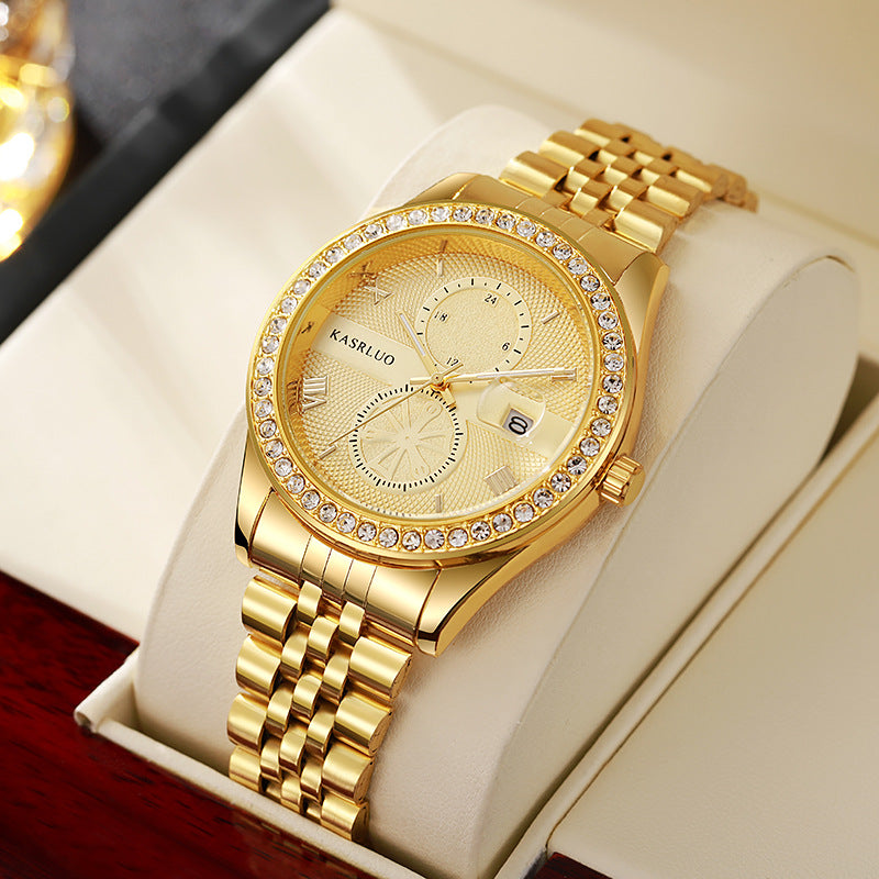 Montre Homme Quartz Acier Inoxydable Étanche