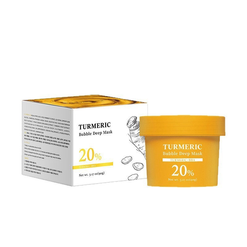 Masque purifiant en profondeur à la boue et aux bulles carbonatées