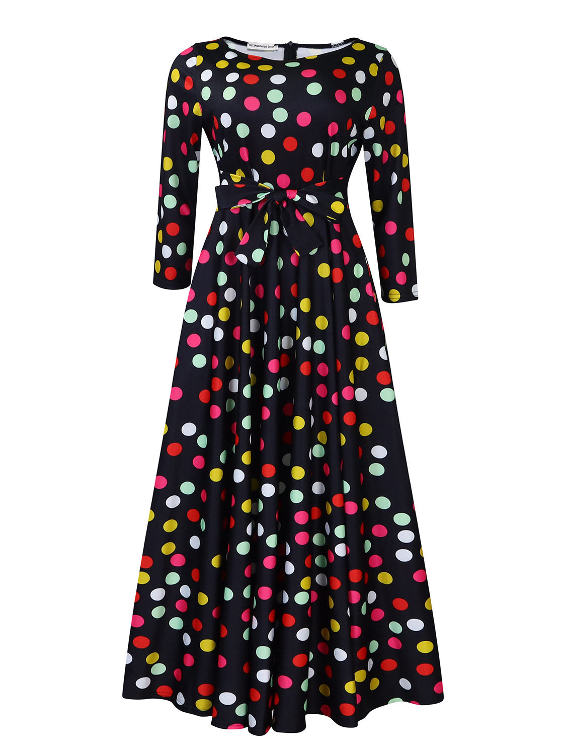 Robe tricotée pour femme