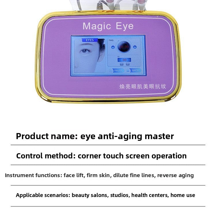 Instrument de soin radiofréquence pour les yeux et le visage anti-âge