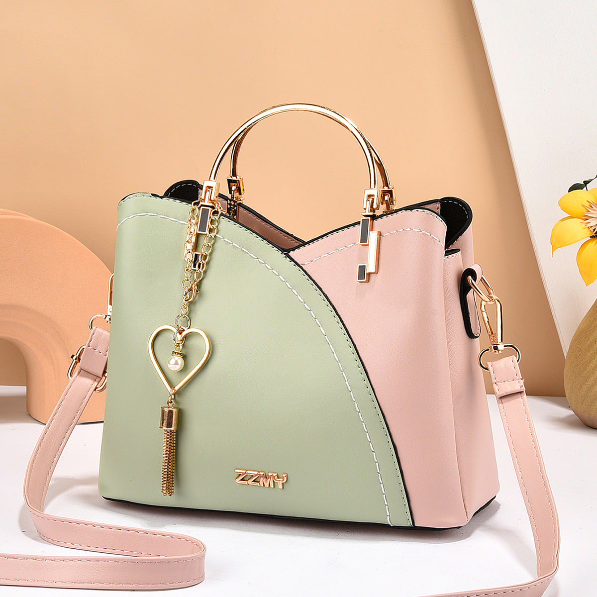 Sac bandoulière tendance grande capacité de style coréen