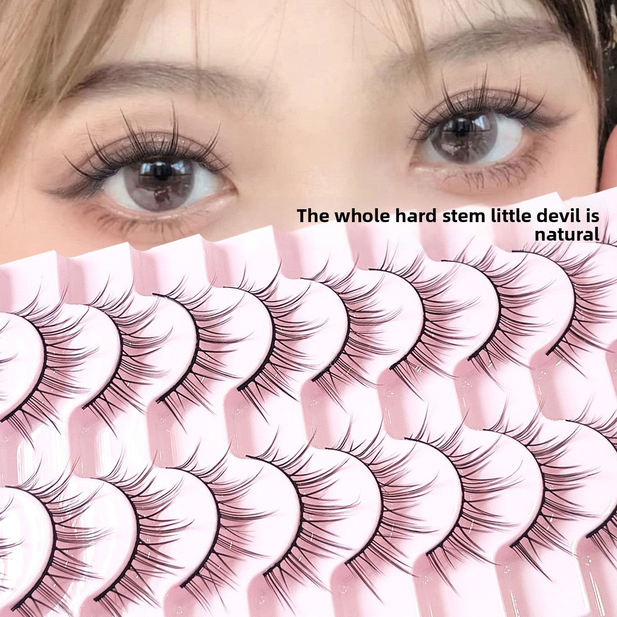 Faux cils 10 paires effet naturel