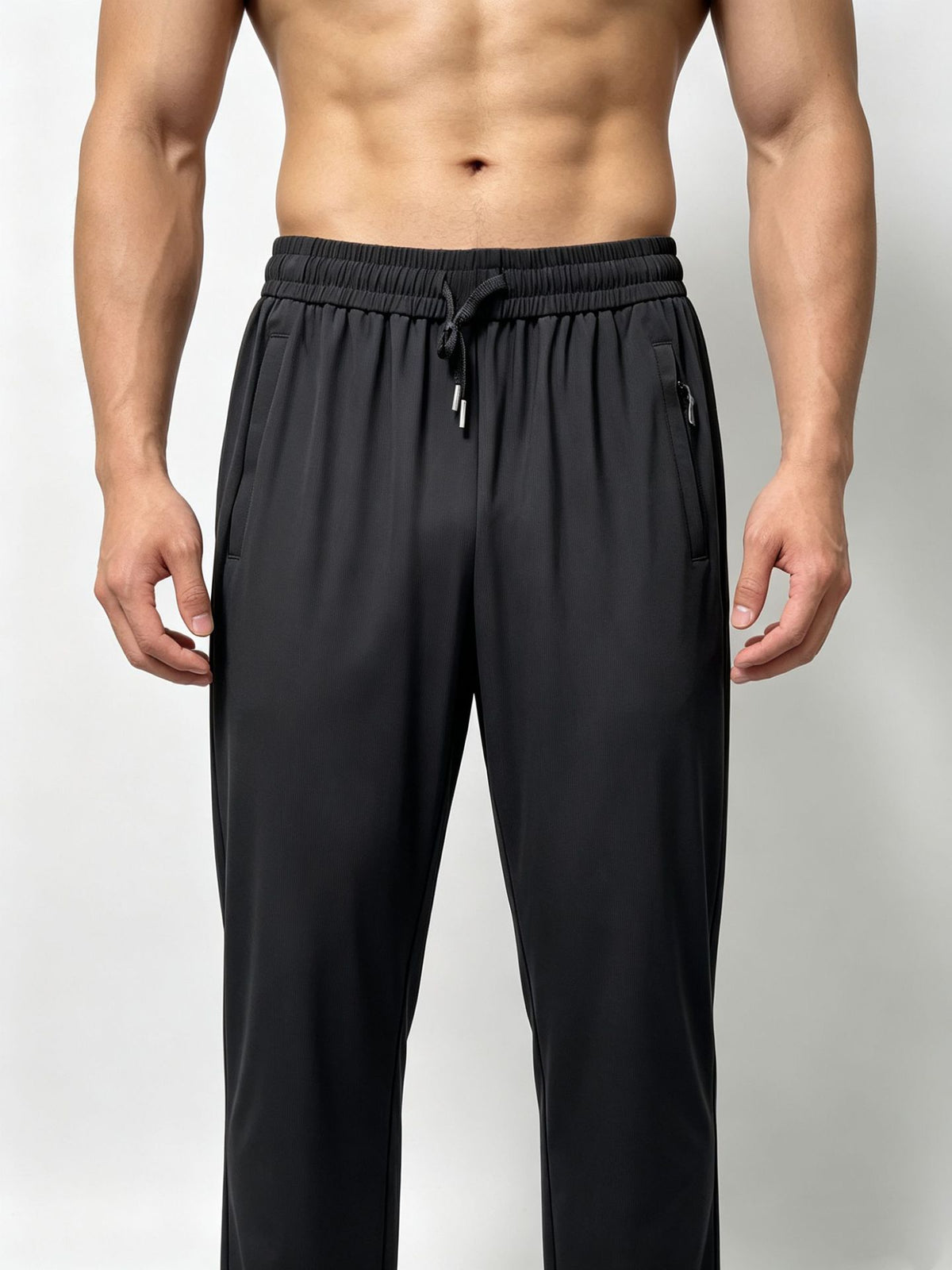Pantalon d'été en soie glacée