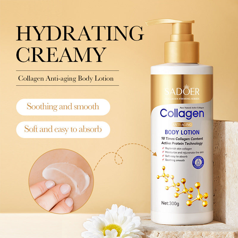 Lotion corporelle hydratante au collagène Sadoer