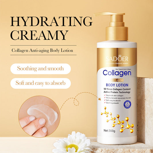 Lotion corporelle hydratante au collagène Sadoer