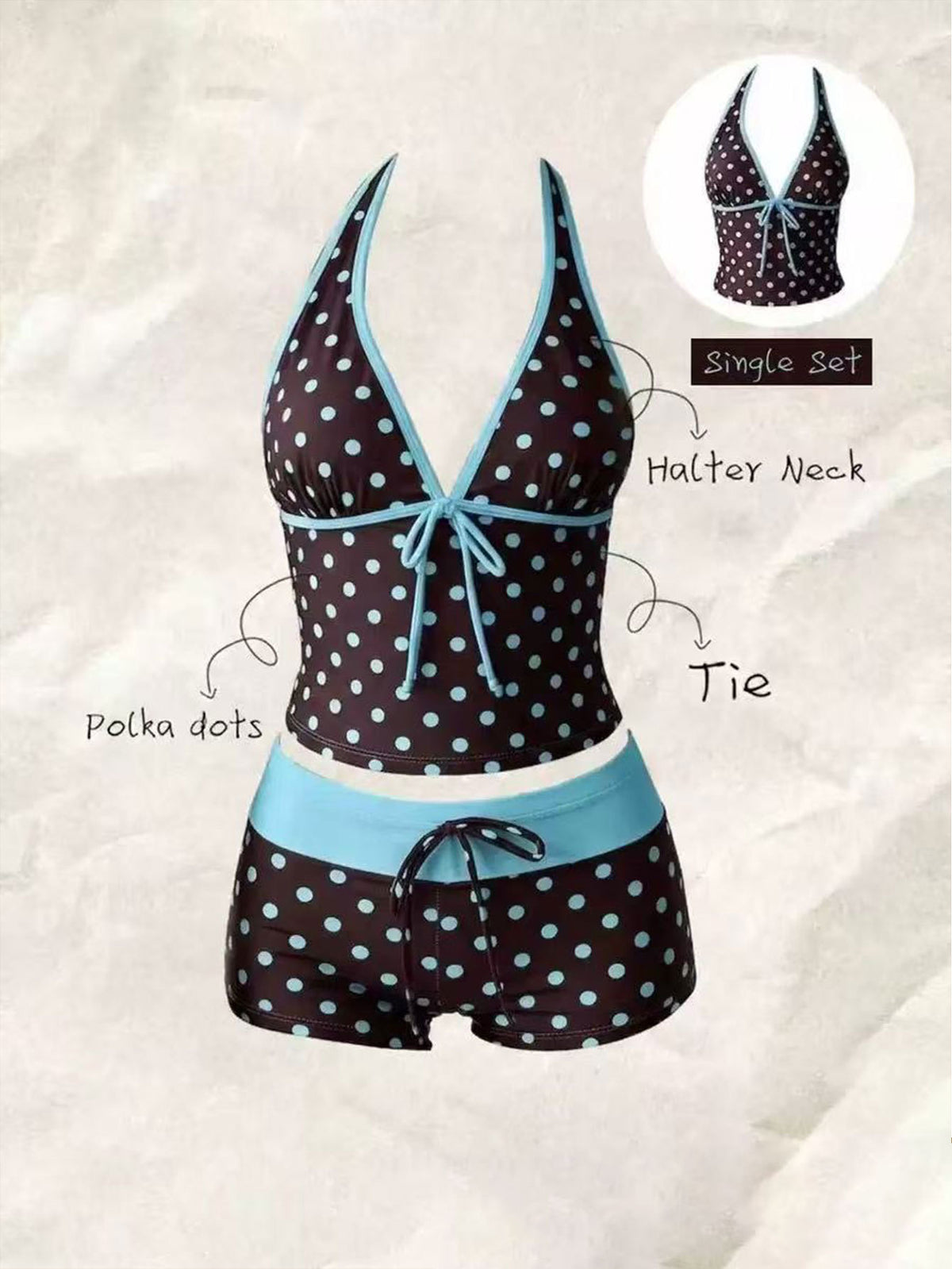 maillot de bain deux pièces
