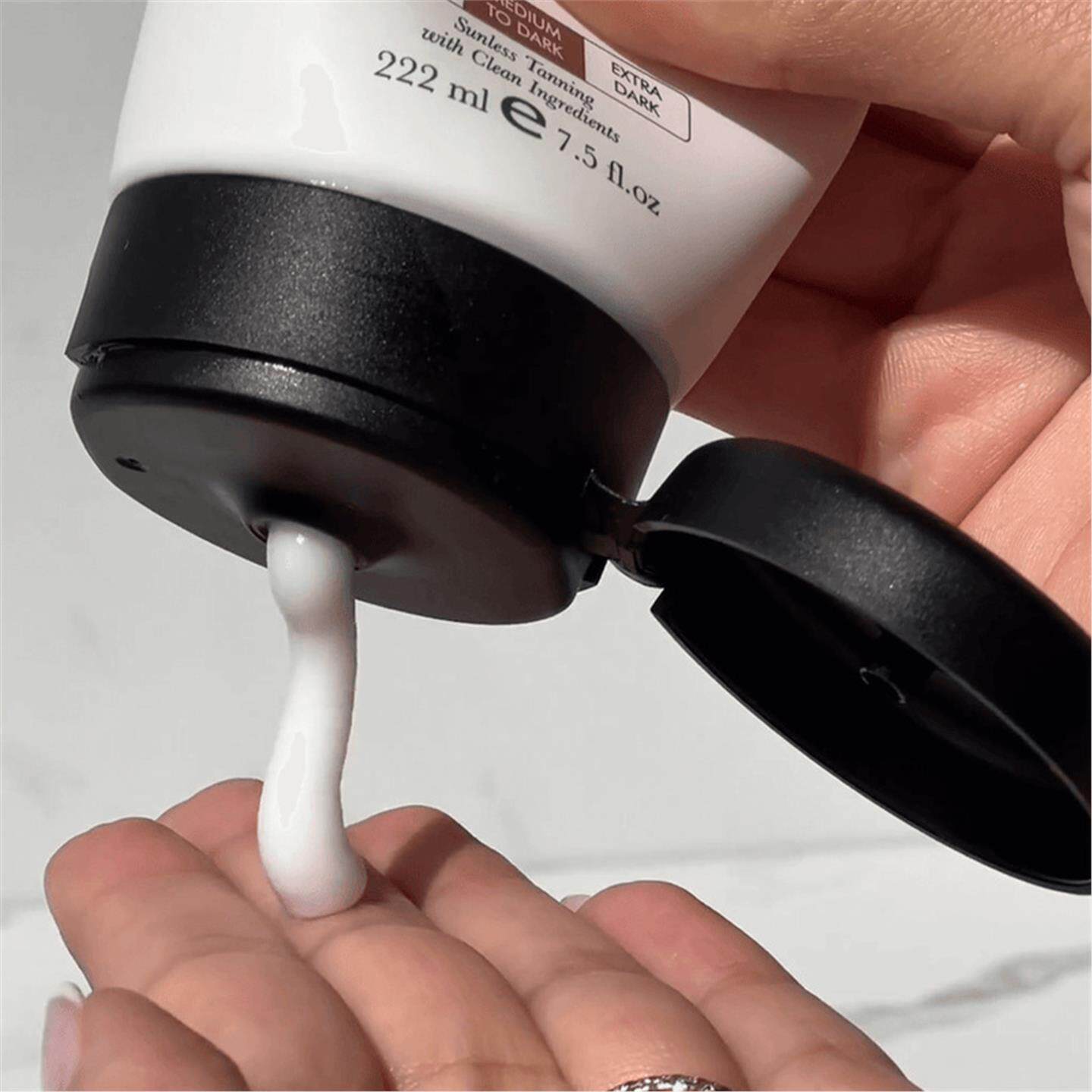 Lotion corporelle bronzante