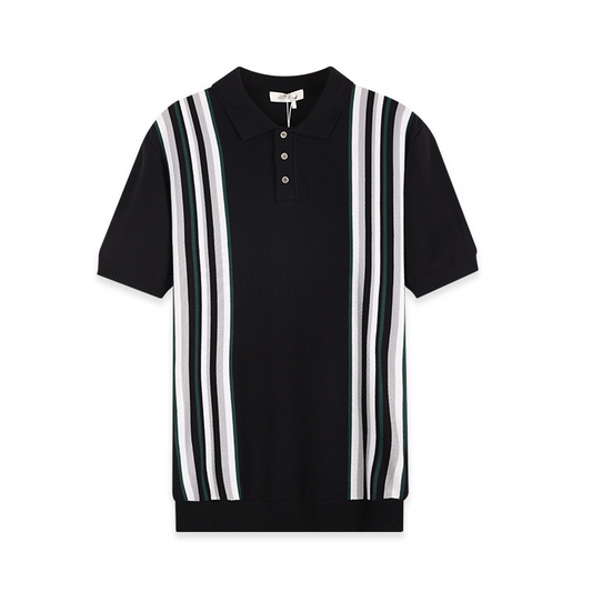 Polo rayé respirant pour homme
