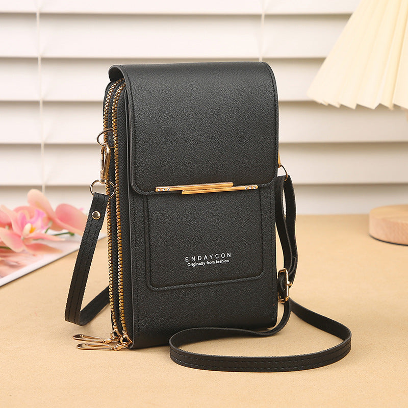 Sac bandoulière tactile pour téléphone