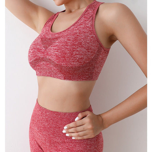 Gilet de yoga de sport hautement élastique et respirant