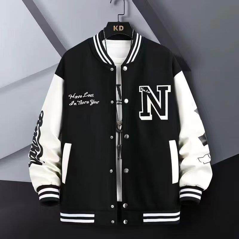 Veste de baseball style américain pour hommes