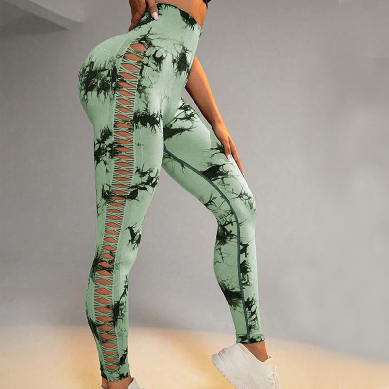 Leggings de yoga taille haute avec design qui remonte les fesses