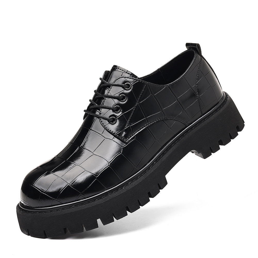 chaussures décontractées en cuir