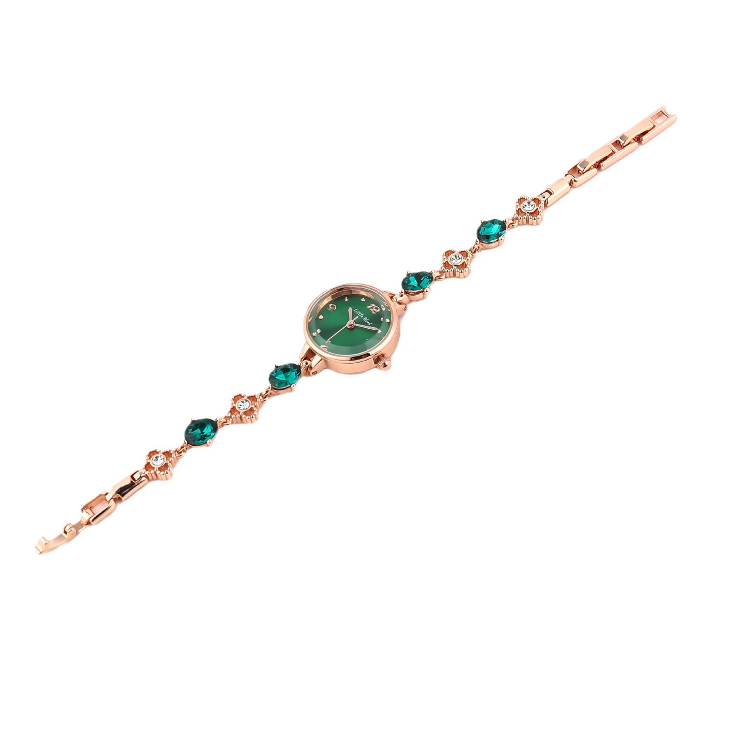 Montre bracelet en jade pour femme