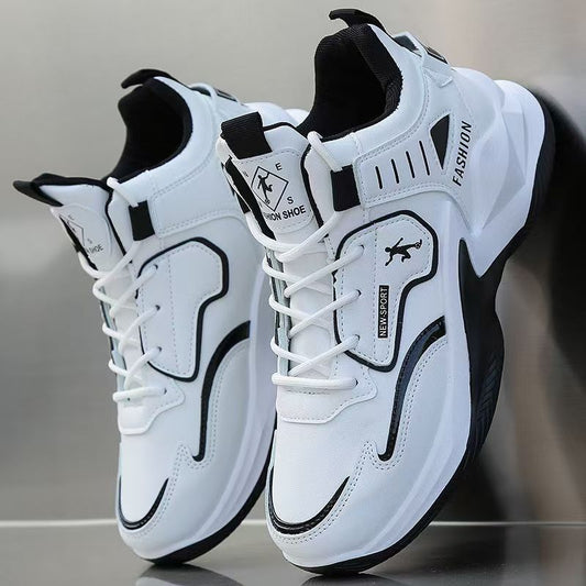 Chaussures de sport décontractées pour hommes, montantes, en maille respirante