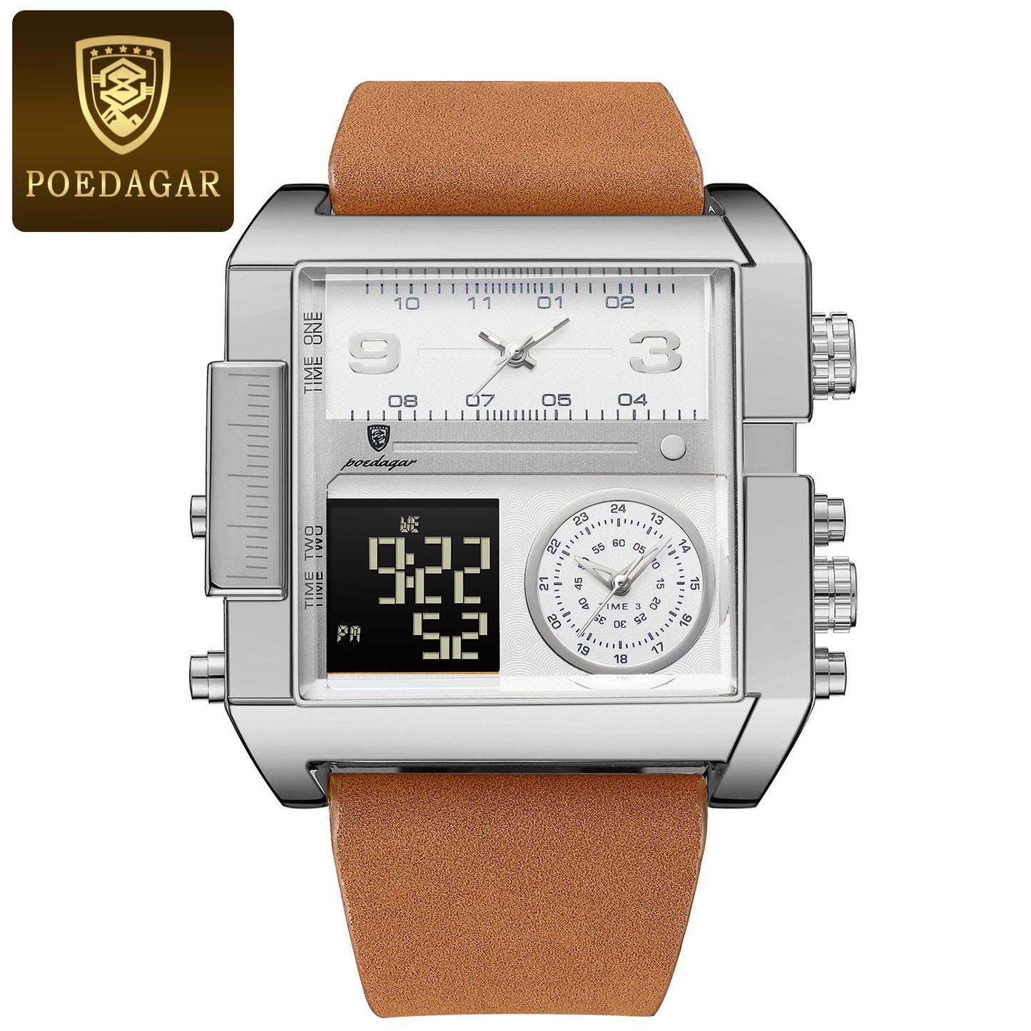 Montre Homme Quartz Analogique Numérique
