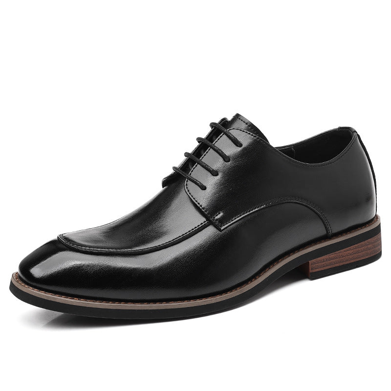 Chaussures pour hommes Dropshipping transfrontalier Grande taille Nouvelles chaussures en cuir Chaussures élégantes pour hommes d'affaires Chaussures formelles Tendance Chaussures de gentleman britannique