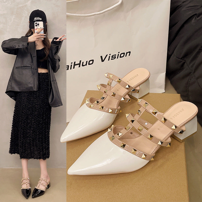 Chaussures :Sandales mi-longues a bride cheville