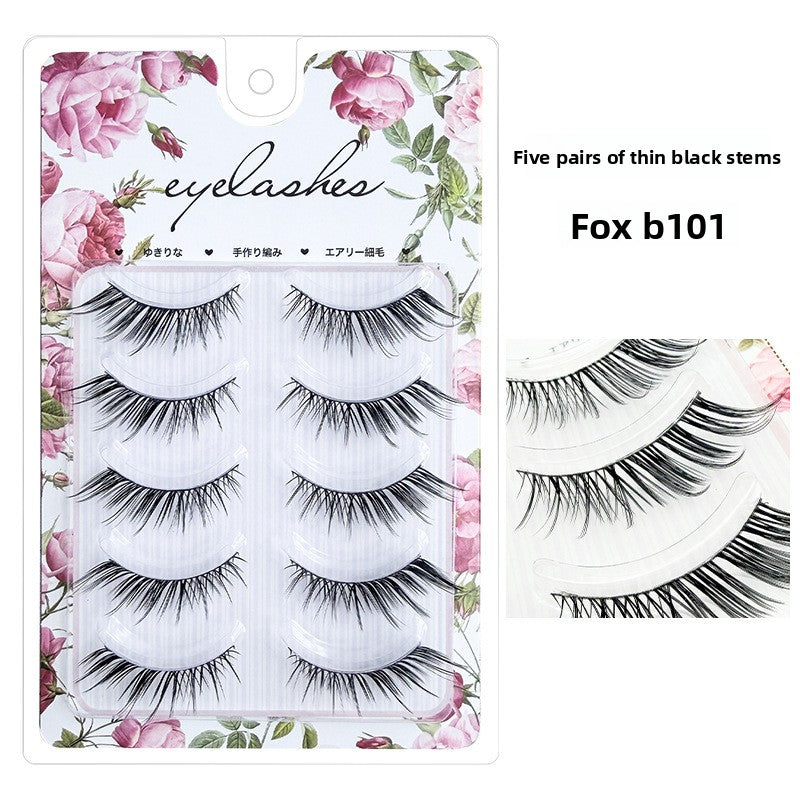 Faux cils 10 paires effet naturel