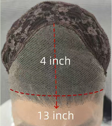 Perruque avec de vrais cheveux humains