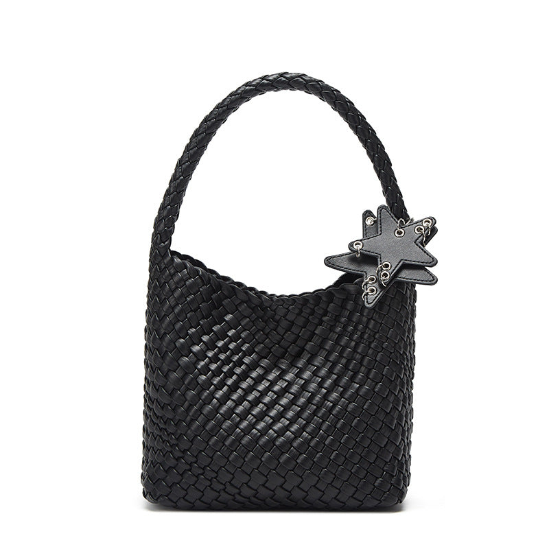 Sac fourre-tout grande capacité tissé à la main