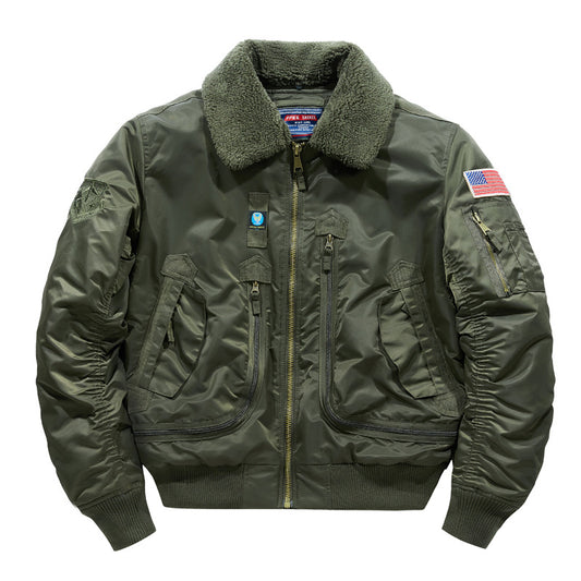 Veste tactique pour homme doublée en polaire