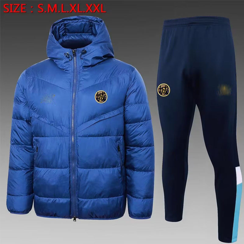 Manteau d'hiver uniforme d'entraînement de football