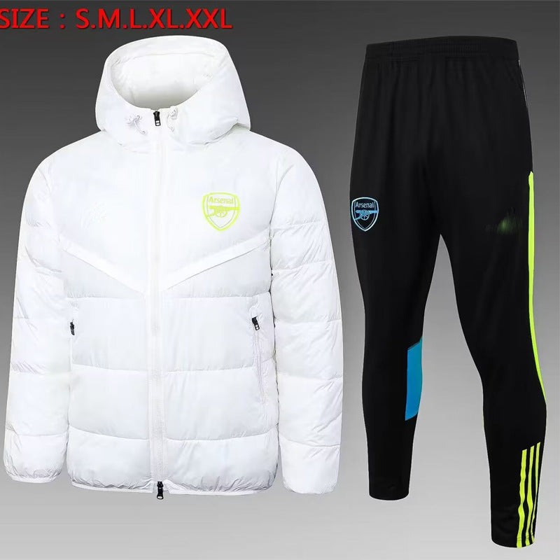 Manteau d'hiver uniforme d'entraînement de football