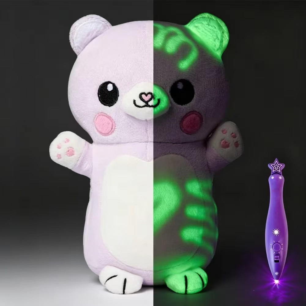 Peluche lumineuse à LED