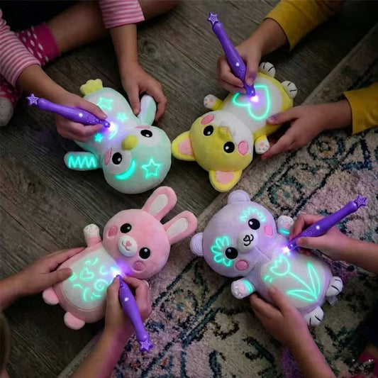 Peluche lumineuse à LED