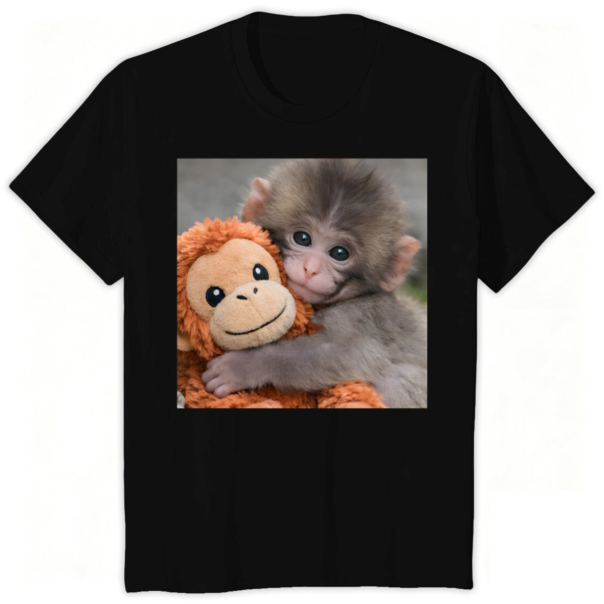 T-shirt à motif graphique Punch Monkey